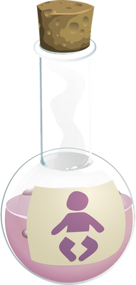 potion - médecine - sciences et techniques - smiley émoticône émoji cartoon clipart illustration - artémotic