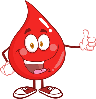 sang - médecine - sciences et techniques - smiley émoticône émoji cartoon clipart illustration - artémotic