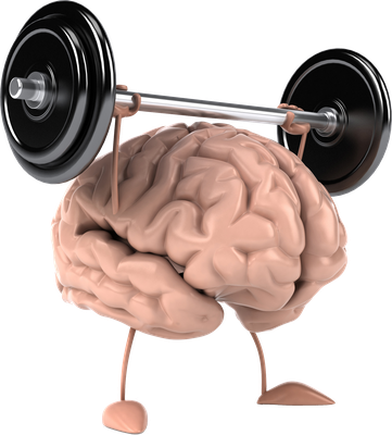 cerveau - médecine - sciences et techniques - smiley émoticône émoji cartoon clipart illustration - artémotic