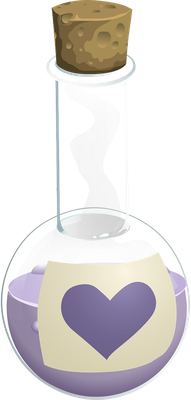 potion - médecine - sciences et techniques - smiley émoticône émoji cartoon clipart illustration - artémotic