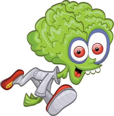 cerveau - médecine - sciences et techniques - smiley émoticône émoji cartoon clipart illustration - artémotic