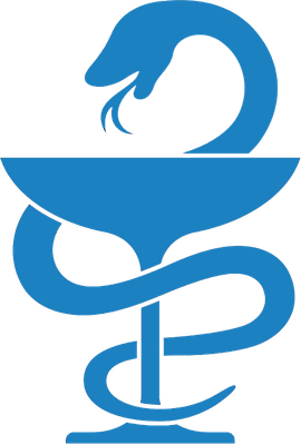 caducée - médecine - sciences et techniques - smiley émoticône émoji cartoon clipart illustration - artémotic