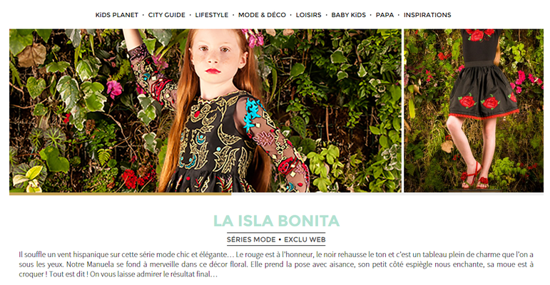 Parution le site de kids magazine Parution  sur le site de kids magazine à Nice