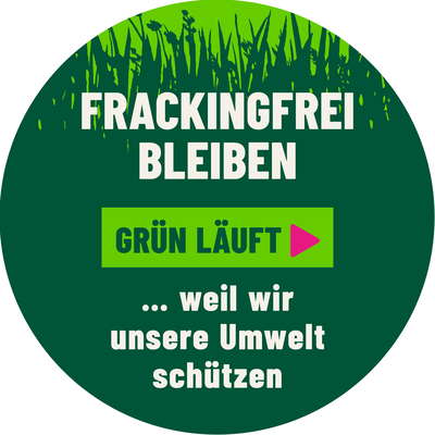 Frackingfrei bleiben!