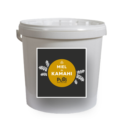 Miel de Kamahi de Nouvelle-Zélande en seaux de 10kg