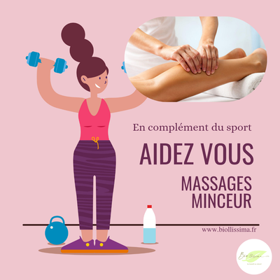 En complément du sport et de l'alimentation équilibrée, minceur, sculptant biollissima