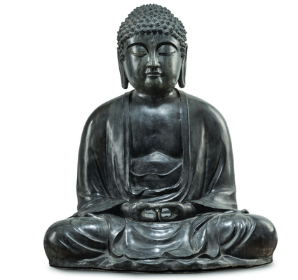 Japanese bronze Kamakura Buddha 