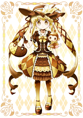擬人化チョコバナナ【コンテスト応募作品】