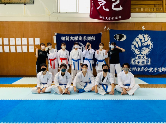 滋賀大学選手の集合写真