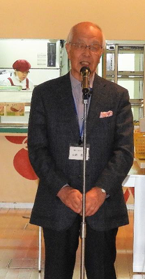 山崎同窓会会長様からご挨拶