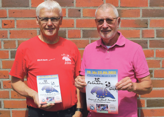 Der 18. und letzte Fehmarn Cup als Organisatoren: Ralf "Hänschen" Albers und Heinz-Jürgen Fendt