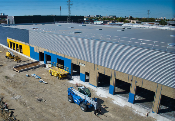 Plusieurs milliers de m² coulés pour un centre de distribution