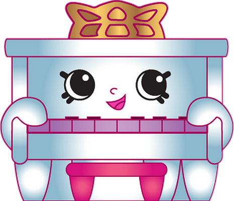 musique [Shopkins] - divertissement - loisirs - smiley émoticône émoji cartoon clipart illustration - artémotic
