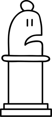 jeu d'échecs - divertissement - loisirs - smiley émoticône émoji cartoon clipart illustration - artémotic