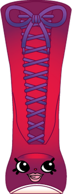 chaussure [Shopkins] - divertissement - loisirs - smiley émoticône émoji cartoon clipart illustration - artémotic