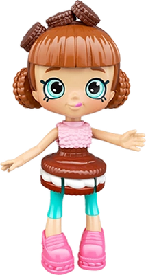 Shoppie [Shopkins] - divertissement - loisirs - smiley émoticône émoji cartoon clipart illustration - artémotic