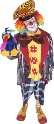 clown - divertissement - loisirs - smiley émoticône émoji cartoon clipart illustration - artémotic