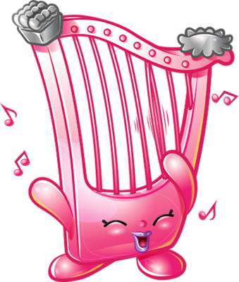 musique [Shopkins] - divertissement - loisirs - smiley émoticône émoji cartoon clipart illustration - artémotic