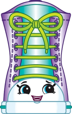 chaussure [Shopkins] - divertissement - loisirs - smiley émoticône émoji cartoon clipart illustration - artémotic