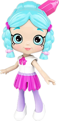 Shoppie [Shopkins] - divertissement - loisirs - smiley émoticône émoji cartoon clipart illustration - artémotic