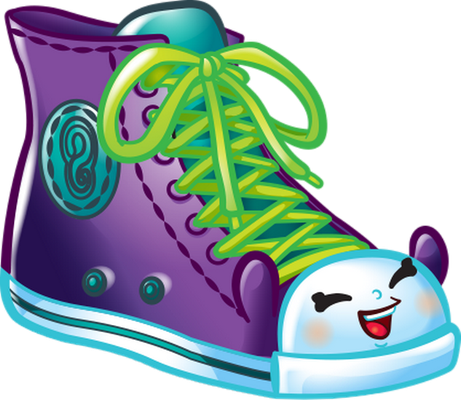 chaussure [Shopkins] - divertissement - loisirs - smiley émoticône émoji cartoon clipart illustration - artémotic