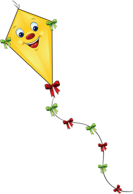 cerf-volant - divertissement - loisirs - smiley émoticône émoji cartoon clipart illustration - artémotic