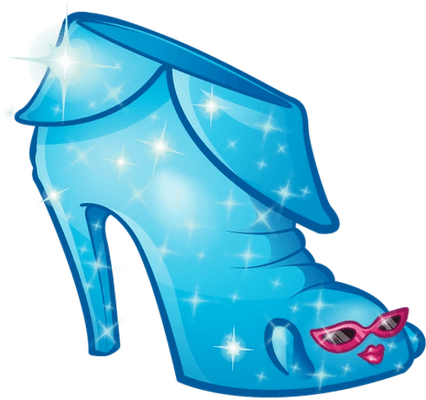 chaussure [Shopkins] - divertissement - loisirs - smiley émoticône émoji cartoon clipart illustration - artémotic