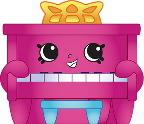 musique [Shopkins] - divertissement - loisirs - smiley émoticône émoji cartoon clipart illustration - artémotic