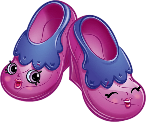 chaussure [Shopkins] - divertissement - loisirs - smiley émoticône émoji cartoon clipart illustration - artémotic