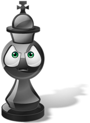 jeu d'échecs - divertissement - loisirs - smiley émoticône émoji cartoon clipart illustration - artémotic