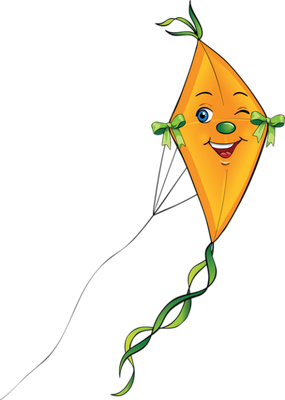 cerf-volant - divertissement - loisirs - smiley émoticône émoji cartoon clipart illustration - artémotic
