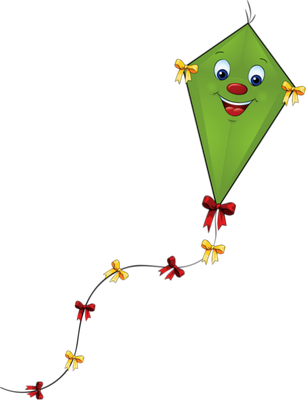 cerf-volant - divertissement - loisirs - smiley émoticône émoji cartoon clipart illustration - artémotic
