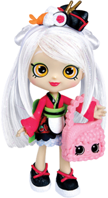 Shoppie [Shopkins] - divertissement - loisirs - smiley émoticône émoji cartoon clipart illustration - artémotic