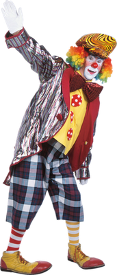 clown - divertissement - loisirs - smiley émoticône émoji cartoon clipart illustration - artémotic