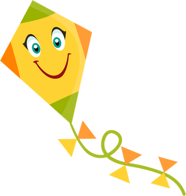 cerf-volant - divertissement - loisirs - smiley émoticône émoji cartoon clipart illustration - artémotic