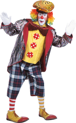 clown - divertissement - loisirs - smiley émoticône émoji cartoon clipart illustration - artémotic