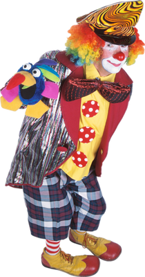 clown - divertissement - loisirs - smiley émoticône émoji cartoon clipart illustration - artémotic