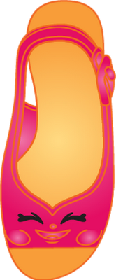 chaussure [Shopkins] - divertissement - loisirs - smiley émoticône émoji cartoon clipart illustration - artémotic