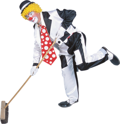 clown - divertissement - loisirs - smiley émoticône émoji cartoon clipart illustration - artémotic