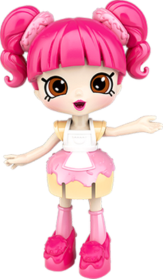 Shoppie [Shopkins] - divertissement - loisirs - smiley émoticône émoji cartoon clipart illustration - artémotic