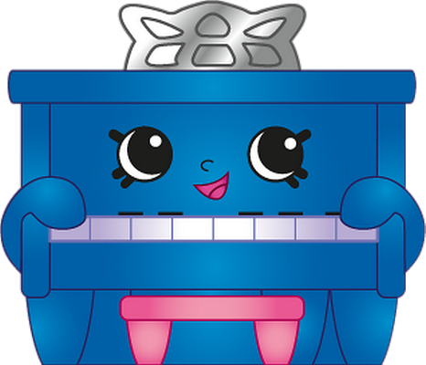musique [Shopkins] - divertissement - loisirs - smiley émoticône émoji cartoon clipart illustration - artémotic