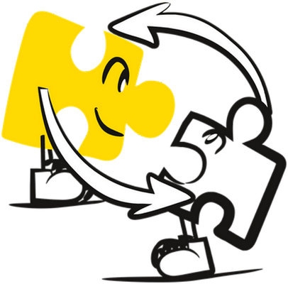 puzzle - divertissement - loisirs - smiley émoticône émoji cartoon clipart illustration - artémotic