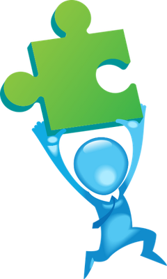 puzzle - divertissement - loisirs - smiley émoticône émoji cartoon clipart illustration - artémotic