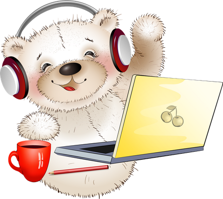 peluche - divertissement - loisirs - smiley émoticône émoji cartoon clipart illustration - artémotic