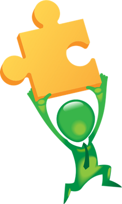 puzzle - divertissement - loisirs - smiley émoticône émoji cartoon clipart illustration - artémotic