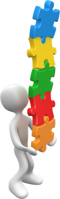 puzzle - divertissement - loisirs - smiley émoticône émoji cartoon clipart illustration - artémotic
