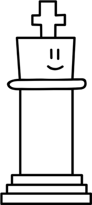 jeu d'échecs - divertissement - loisirs - smiley émoticône émoji cartoon clipart illustration - artémotic