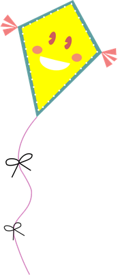 cerf-volant - divertissement - loisirs - smiley émoticône émoji cartoon clipart illustration - artémotic