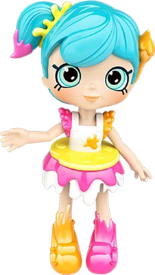 Shoppie [Shopkins] - divertissement - loisirs - smiley émoticône émoji cartoon clipart illustration - artémotic