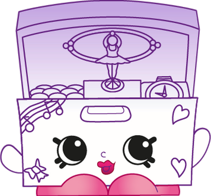musique [Shopkins] - divertissement - loisirs - smiley émoticône émoji cartoon clipart illustration - artémotic